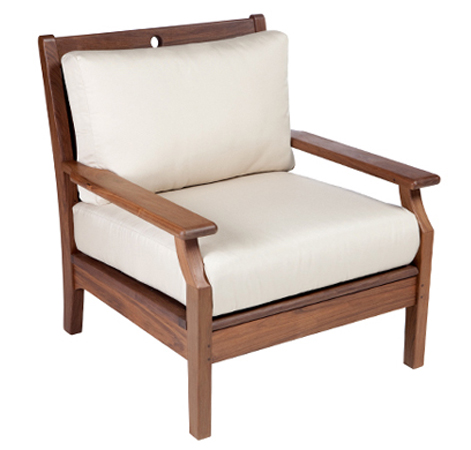 Lounge Chair w/ Low Back Cushions
