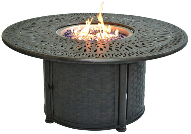 Elizabeth 52" Rd Chat Height Fire Pit 