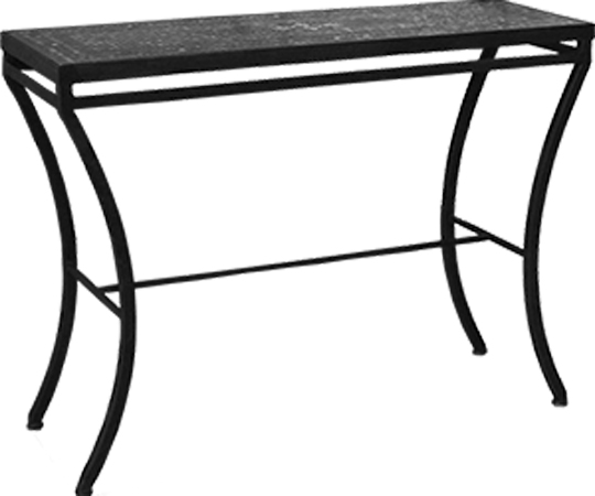 48" Aluminum Classic Rect. Console Table Base