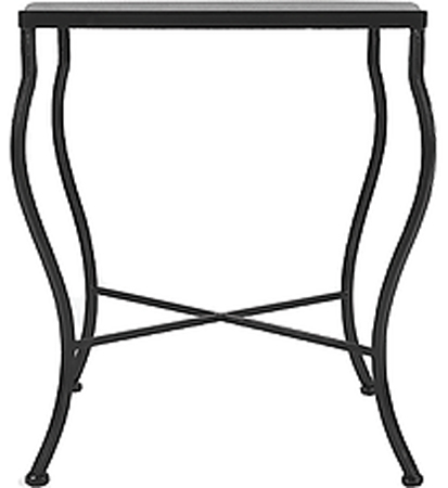 14" Iron Classic Sq. End Table Base
