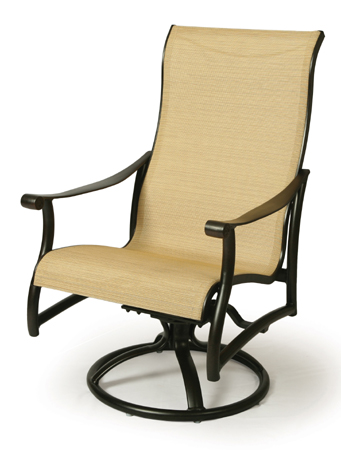 Swivel Rocking Dining Arm Chair