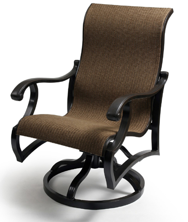 Swivel Rocker Dining Arm Chair