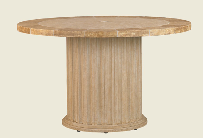 Aston Pedestal Base for 76"/84" Tops