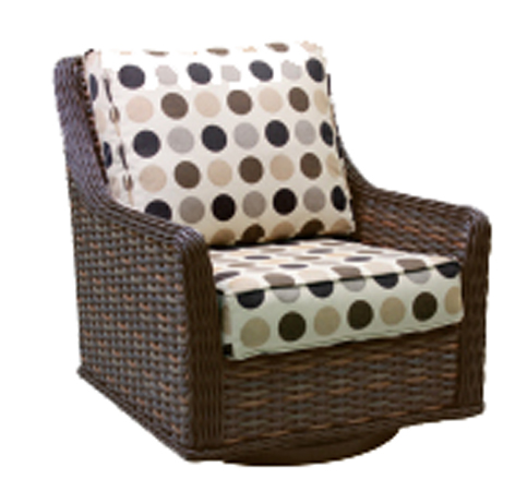 High Back DS Swivel Glider