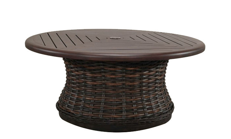 Round Woven Coffee Table Base