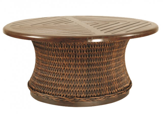 Round Woven Coffee Table Base