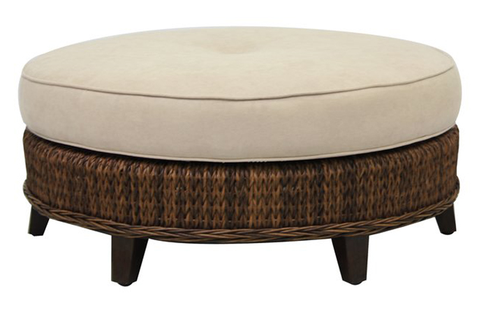 Antigua 42" Round Ottoman