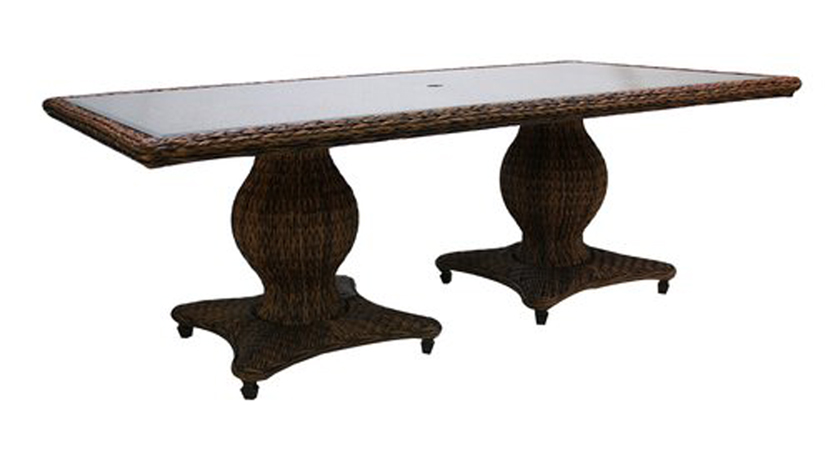 Antigua 96" Rect Dining Table