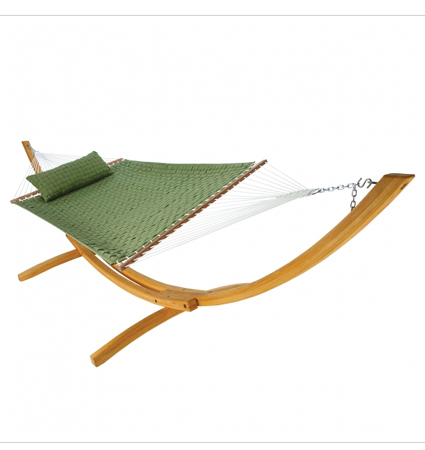 Soft Weave Hammock - Light Green