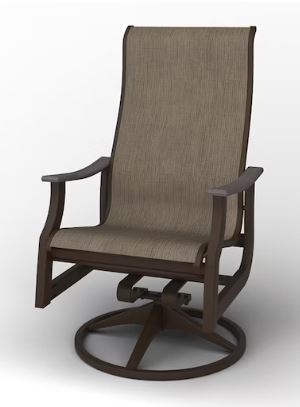 Swivel Rocker w/Rustic Polymer Arm