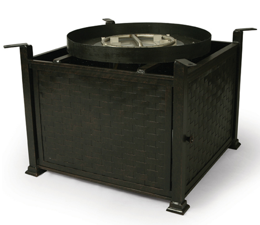 54" Sq Dining Height Firepit