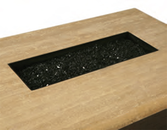 Fire Glass 20 lbs (Rect Pan) 