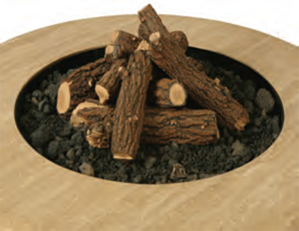 Log & Lava Stone 