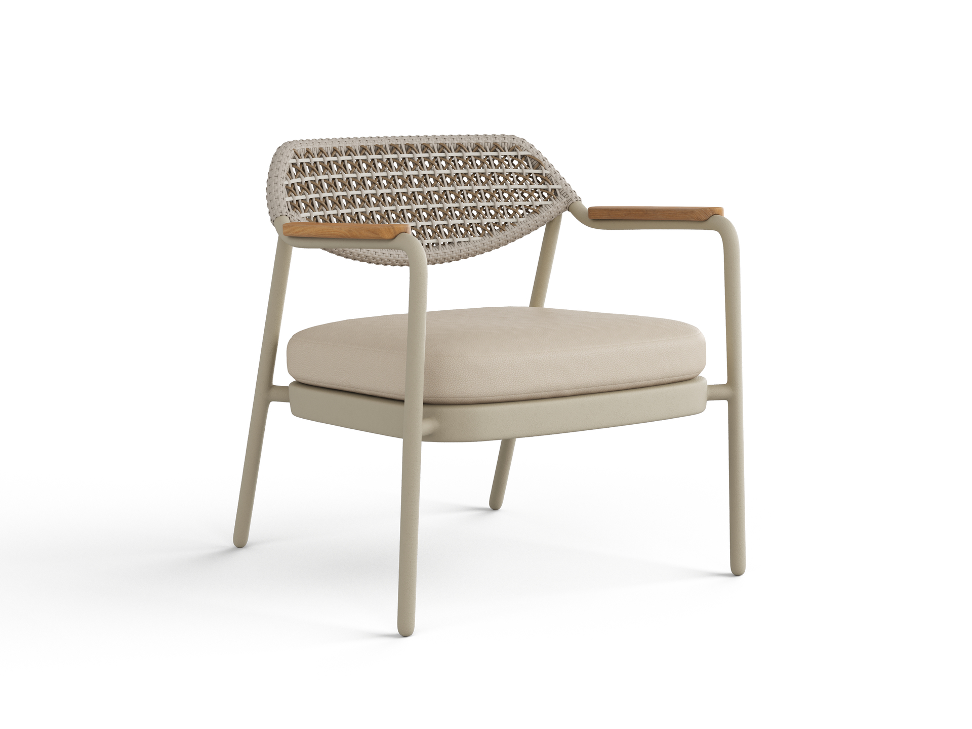 Aeris Lounge Chair in Teak