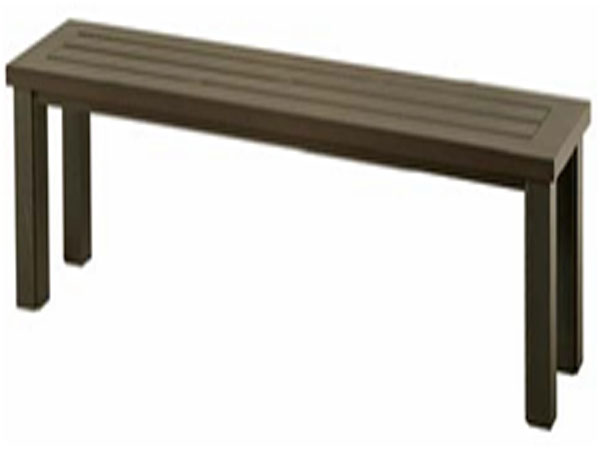 Sherwood Slat Long Bench