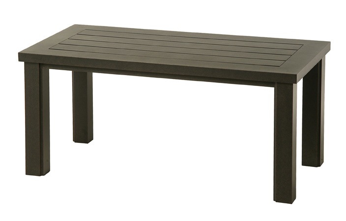 Sherwood 24" x 48" Rectangle Slat Coffee Table