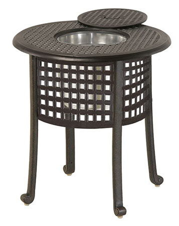 New Classic 20" Round Ice Bucket Side Table