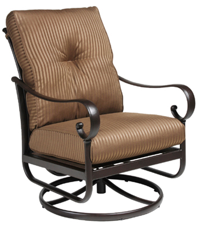 Santa Barbara Cushion Club Swivel Rocker