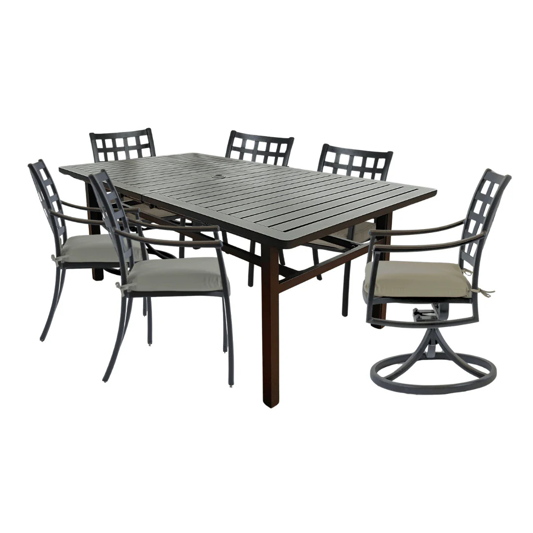42" x 76" Rectangle Extension Dining table