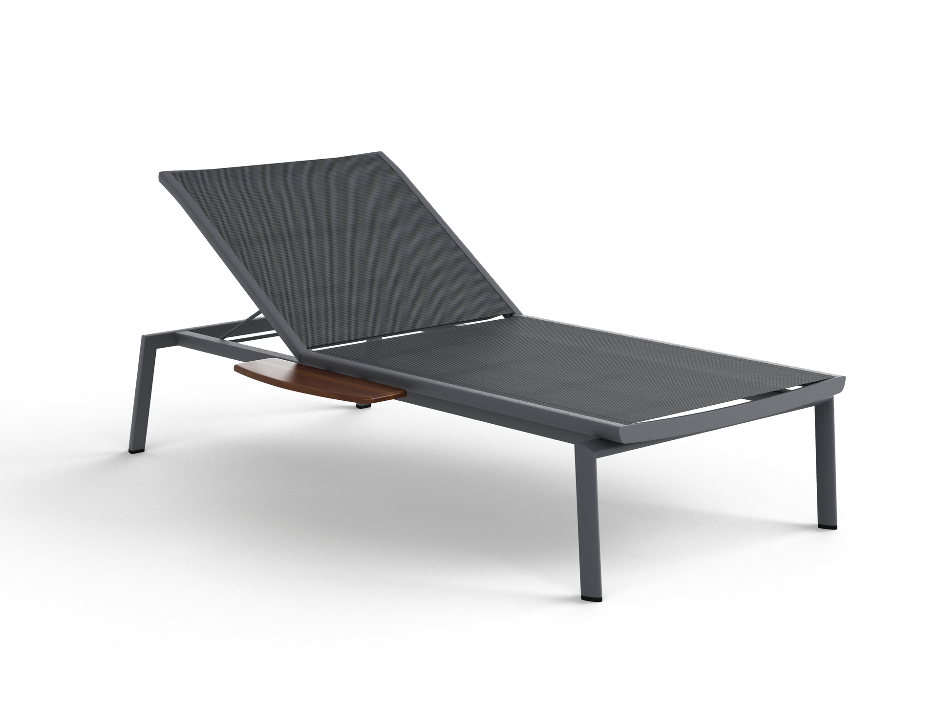Breeze Stacking Chaise Lounge (Slate)