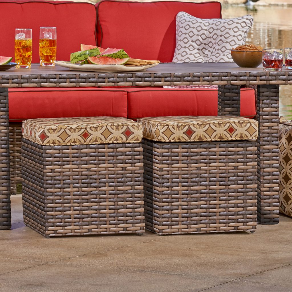 Universal Cube Ottoman – Premium Weave