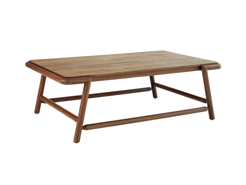 Rectangular Coffee Table w/ Ipe Top