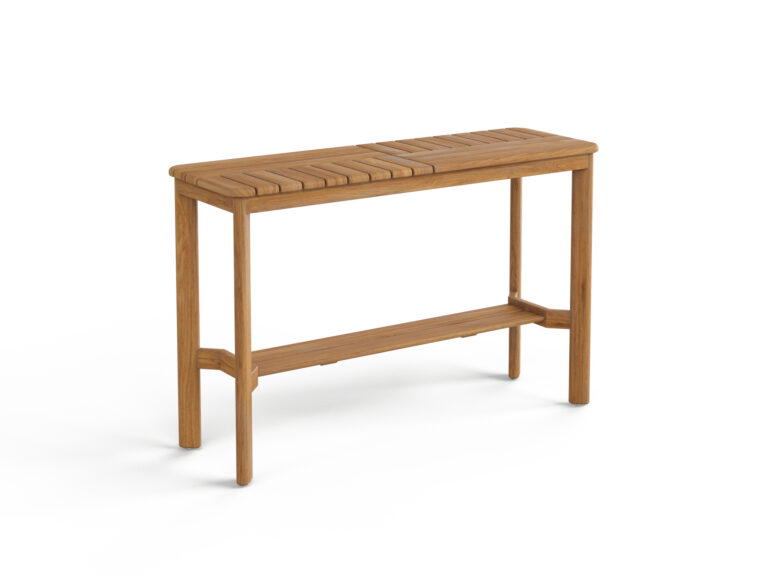 Mosaic 45" Rectangular Teak Console Table