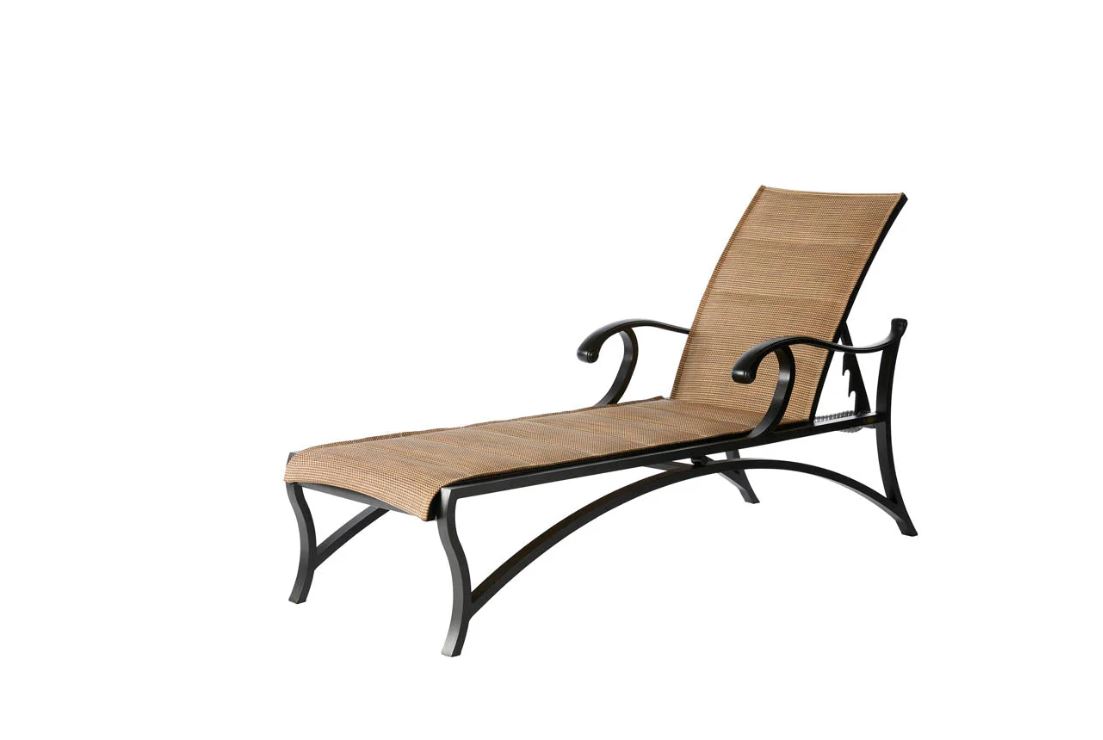 Volare Padded Sling Chaise
