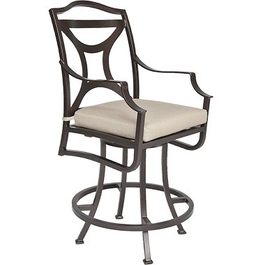 Madison Swivel Counter Stool With Arms