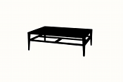 Malibu 39"x57" Coffee Table