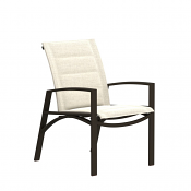 Arc Padded Sling Dining Chair
