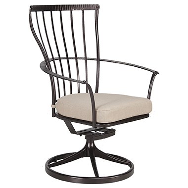 Monterra Dining Swivel Rocker Arm Chair