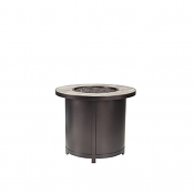 30" Rd. Chat Height Elba Aluminum Fire Pit