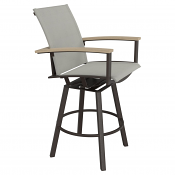 Harbour Sling Swivel Bar Stool