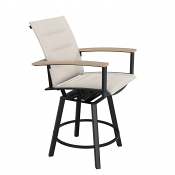 Harbour Padded Sling Swivel Counter Stool