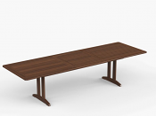 93-122" Extension Ipe Dining Table