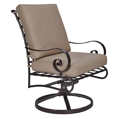 Classico W Swivel Rocker Club Dining Arm Chair