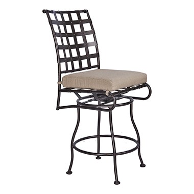 Classico Collection Armless Swivel Counter Stool