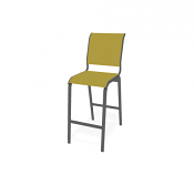 Armless Bar Height Cafe Chair