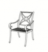 Santa Barbara KD Dining Chair