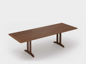 74-103" Extension Ipe Dining Table