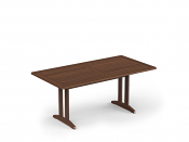 74" Rectangular Ipe Dining Table