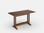 64" Counter Height Ipe Dining Table