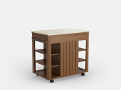 Sage Ipe Serving Buffet (Silica)