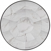 54" Rd. Fresco Poreclain Top with Umbrella Hole