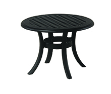 New Classic 24" Round Cast Aluminum Tea Table