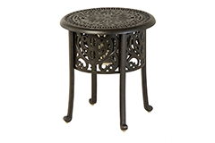 Tuscany 20" Round Ice Bucket Side Table