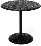 Tuscany 30" Round Umbrella Side Table 18" high