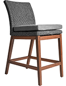 Counter Height Side Chair/ Gray