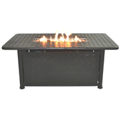 Atlas 58" x 34" Rect Chat Height Fire Pit 